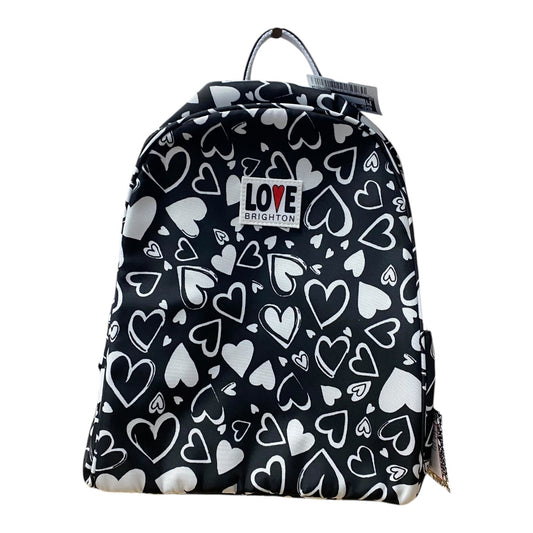 Backpack By Brighton In Black & White, Size:Small