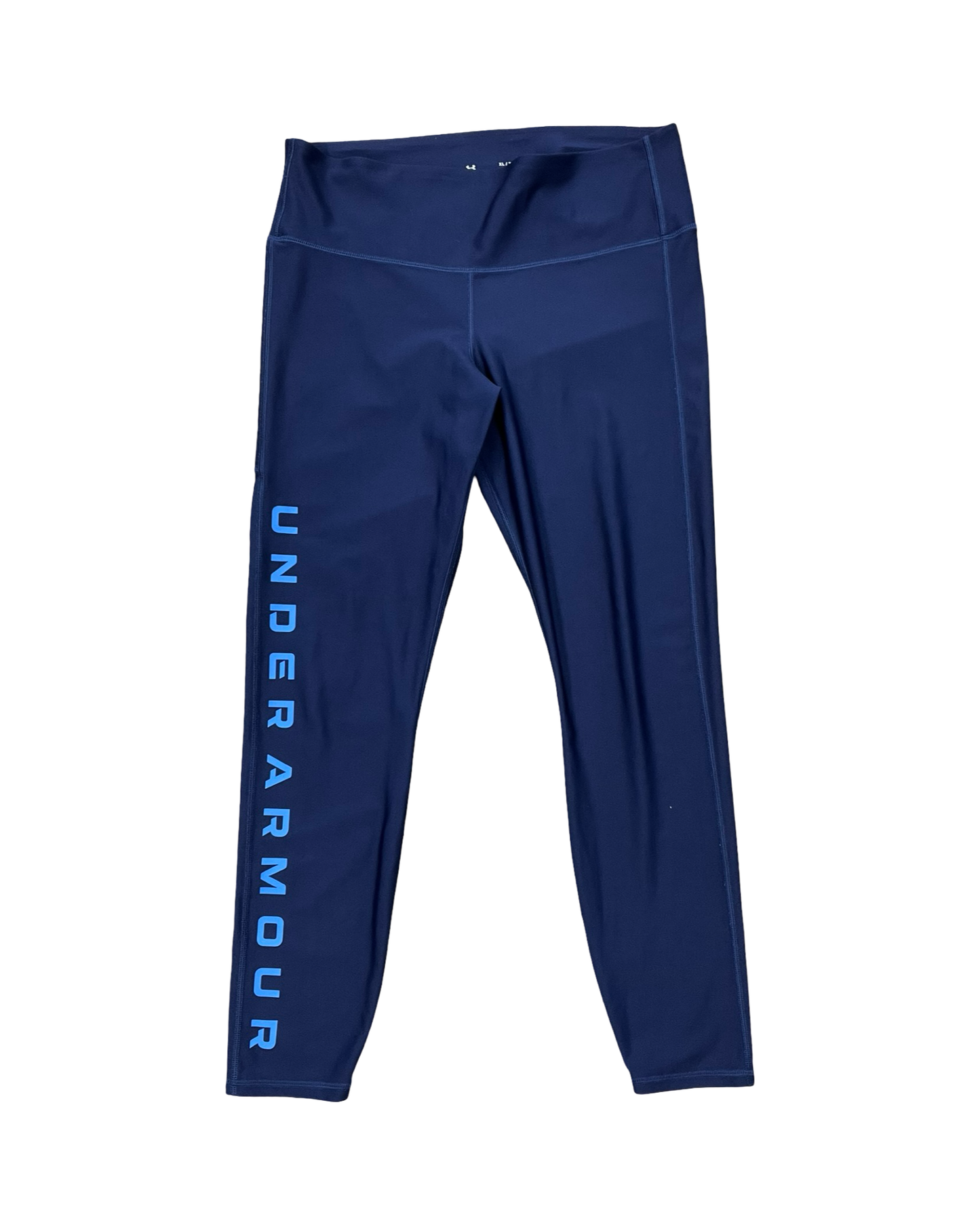 Athletic Leggings By Under Armour In Navy, Size:Xl