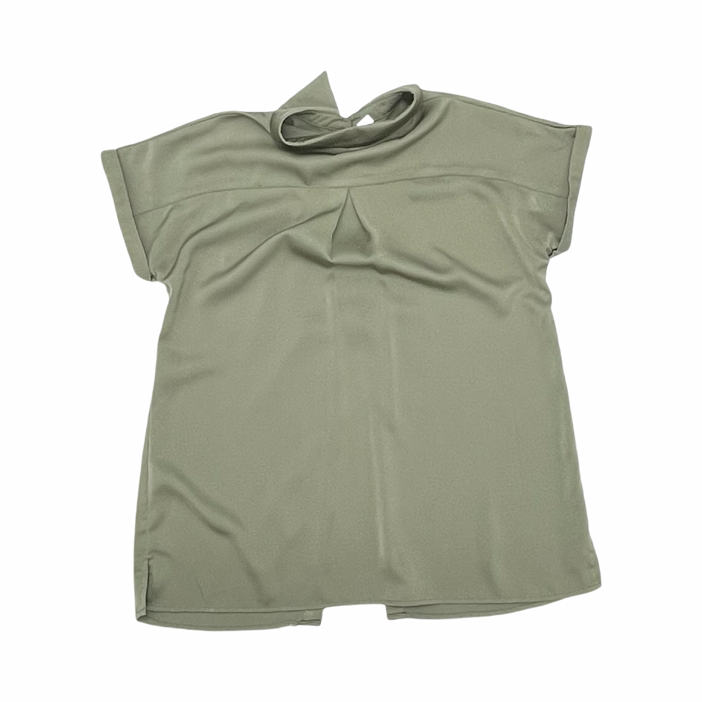 Blouse Ss By Cmf In Green, Size:S