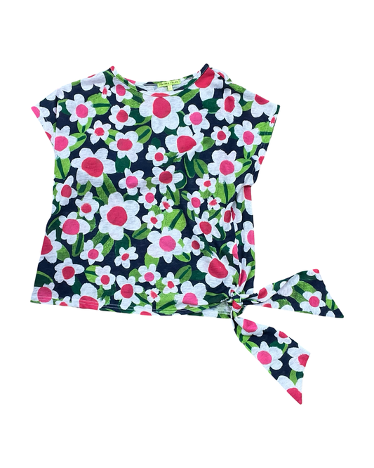 Top Ss By Clothes Mentor In Floral Print, Size:S