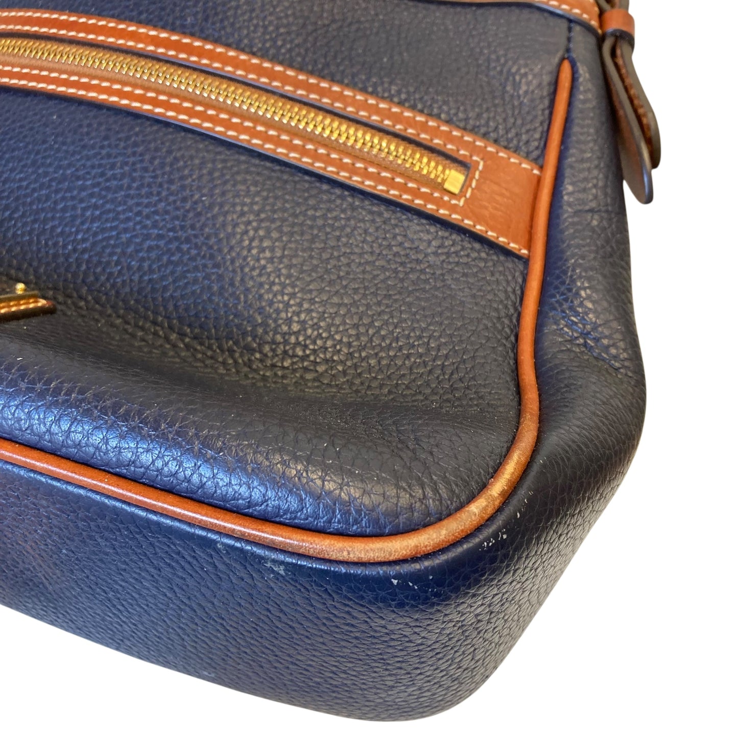 Handbag Designer By Dooney And Bourke In Blue, Size:Medium