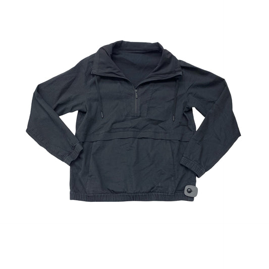 Athletic Jacket By Lululemon In Black, Size:L