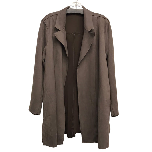 TAUPE BLAZER by T TAHARI Size:1X