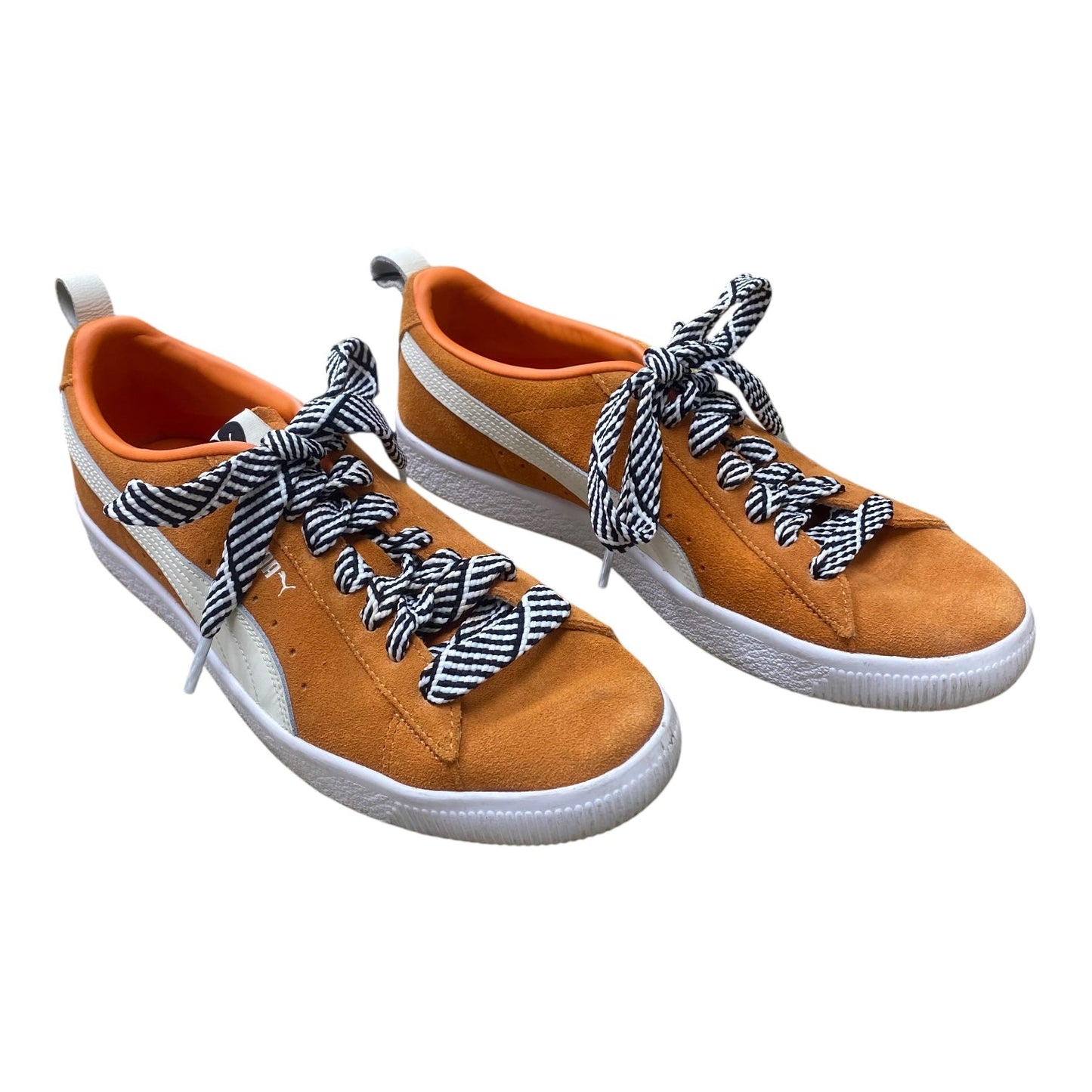 Shoes Sneakers By Puma In Orange, Size:9.5