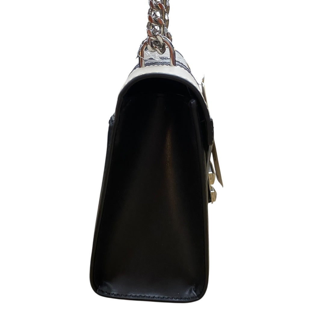 Handbag Designer By Michael Kors In Striped Pattern, Size:Small