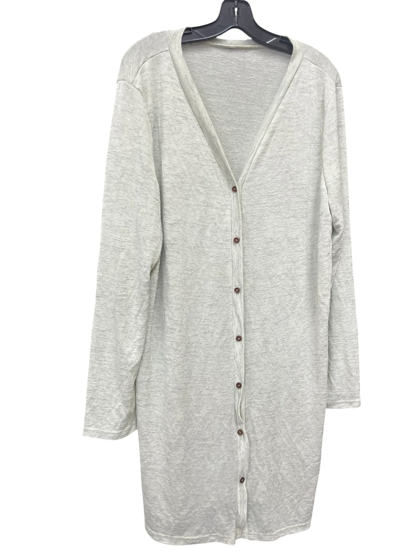 Cardigan By Clothes Mentor In Green, Size:2X