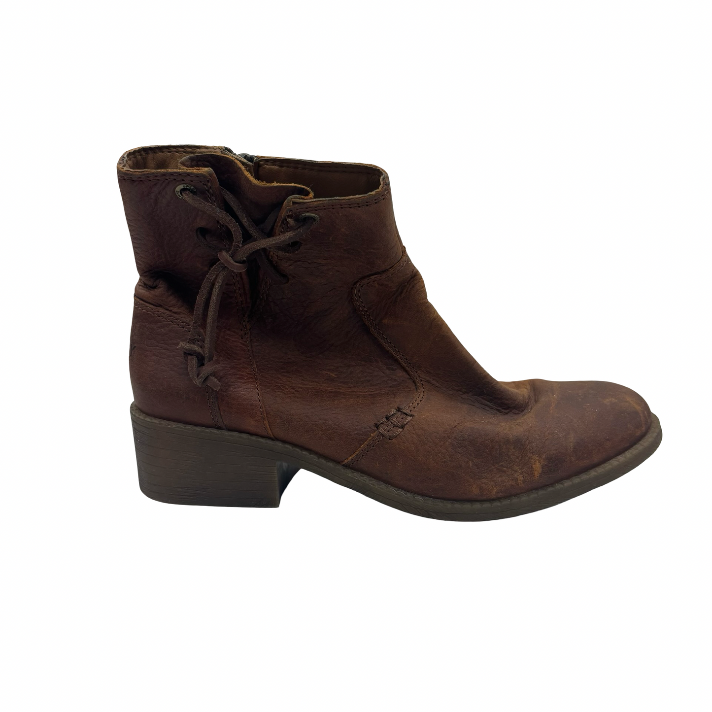 Boots Leather By Sperry In Brown, Size:7.5