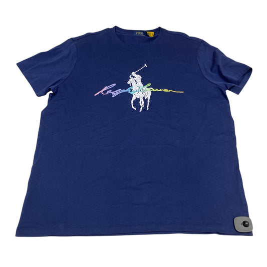 Top Ss By Polo Ralph Lauren In Blue, Size:Xl