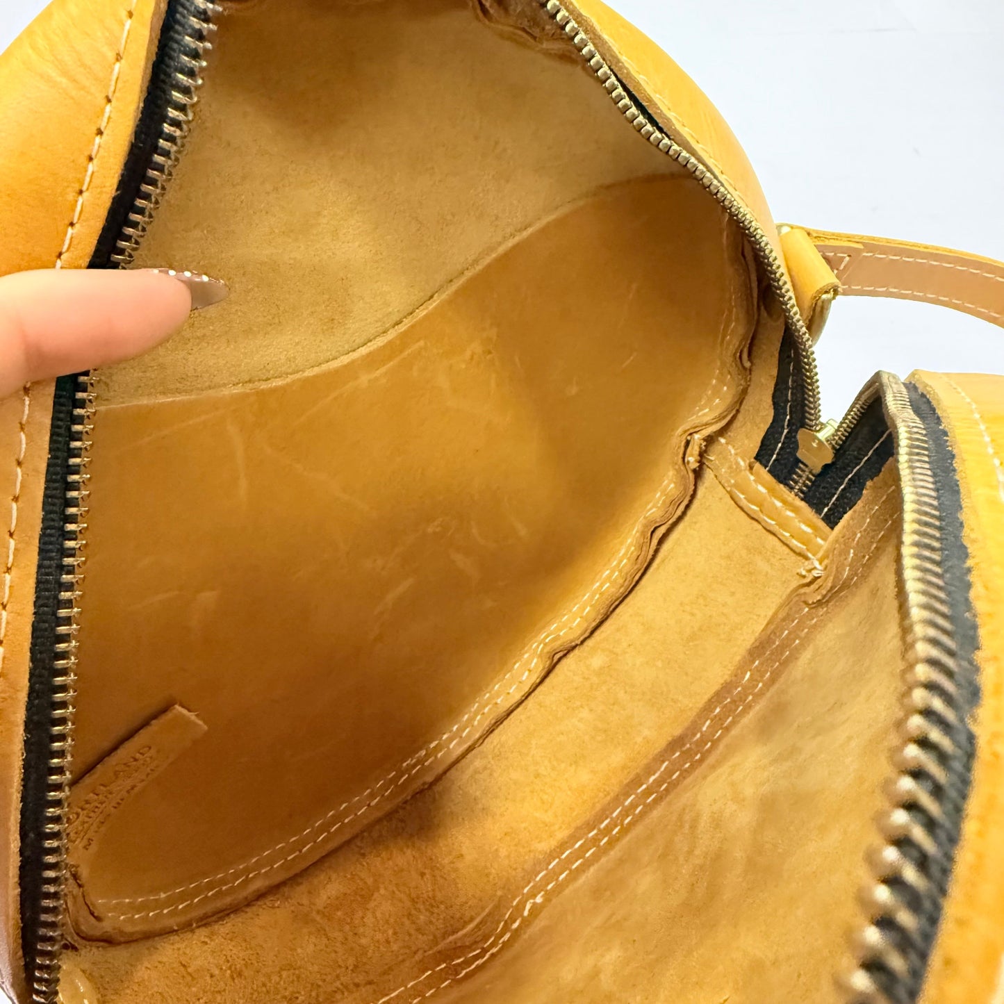 Crossbody Leather By Portland Leather, Size: Medium