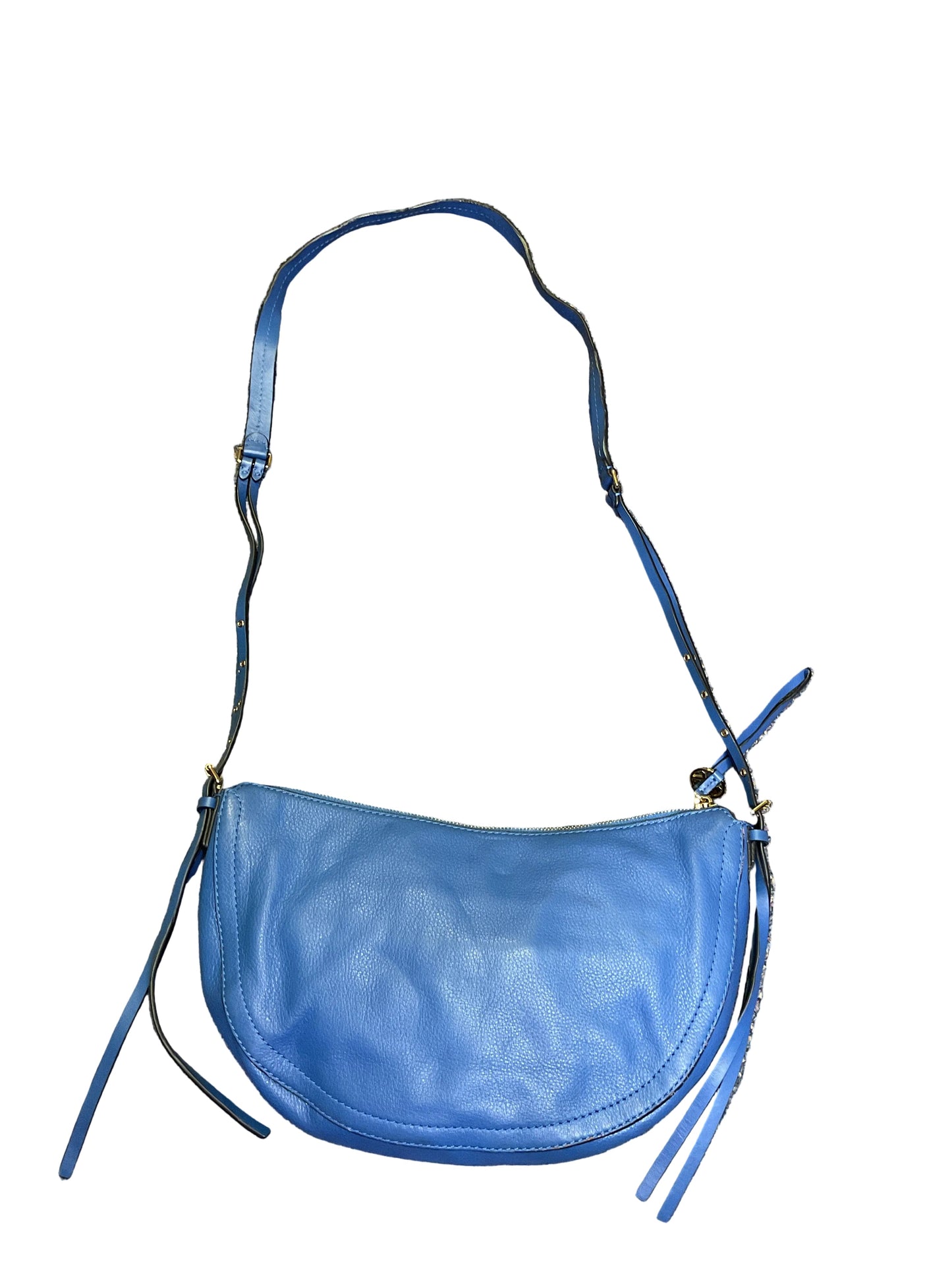Handbag Designer By Michael Kors In Blue, Size:Medium