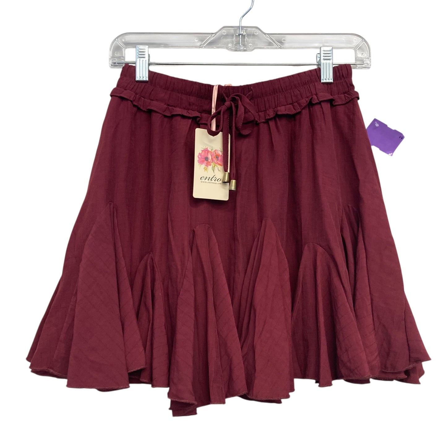 Skirt Mini & Short By Entro In Red, Size:6