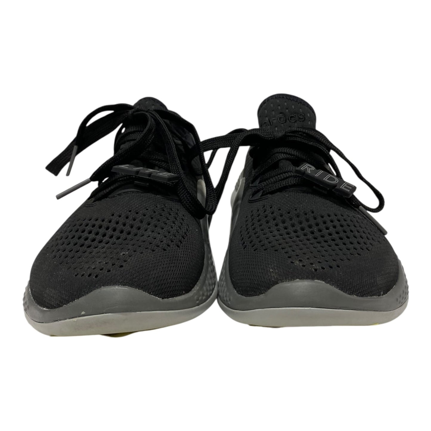 Shoes Athletic By Crocs In Black, Size:7