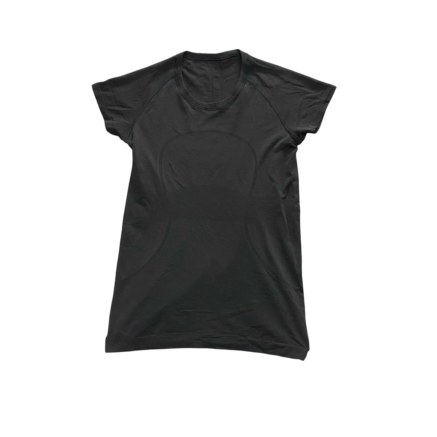 Athletic Top Ss By Lululemon In Black, Size:10