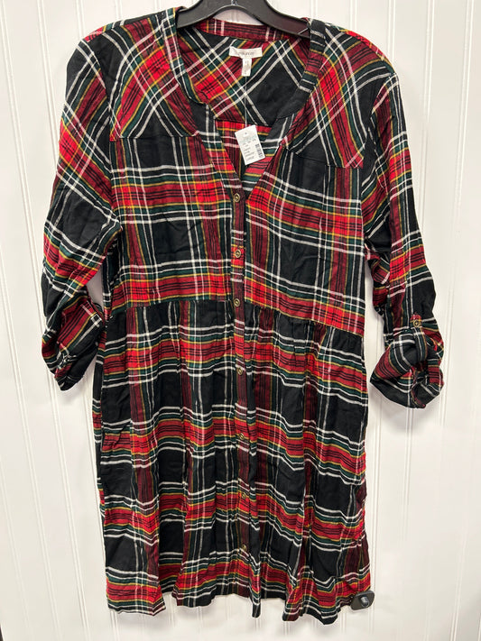 Dress Casual Midi By Maurices In Red, Size:L