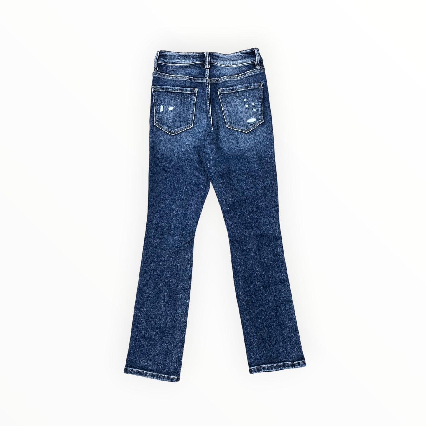 Jeans Straight By Flying Monkey In Green Denim, Size:2