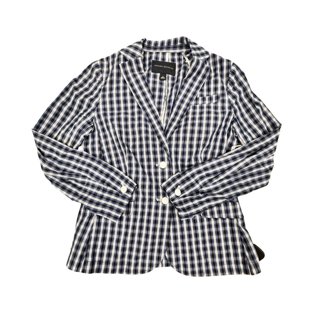 Blazer By Banana Republic In Blue, Size:S