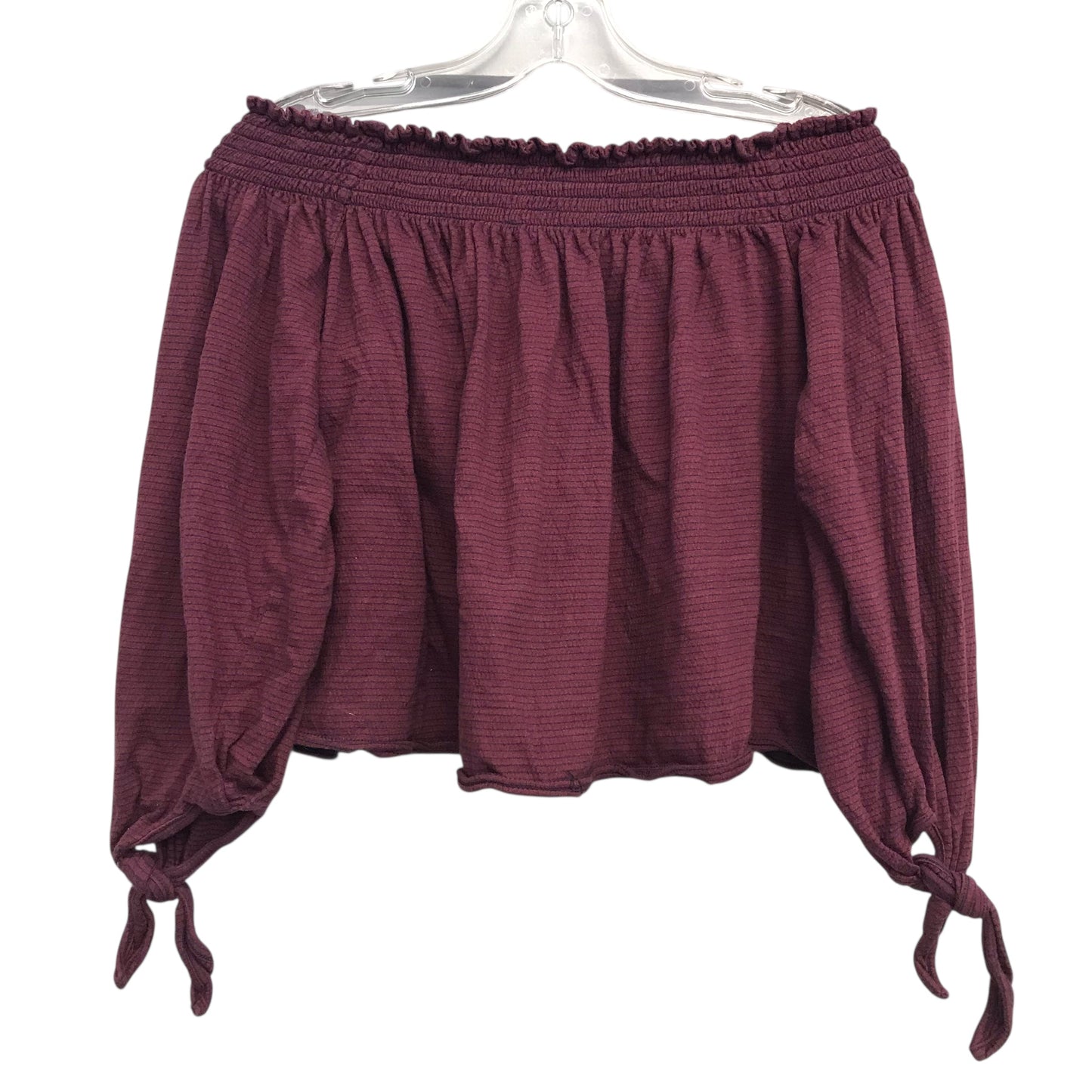 Top 3/4 Sleeve By We The Free In Striped Pattern, Size:S