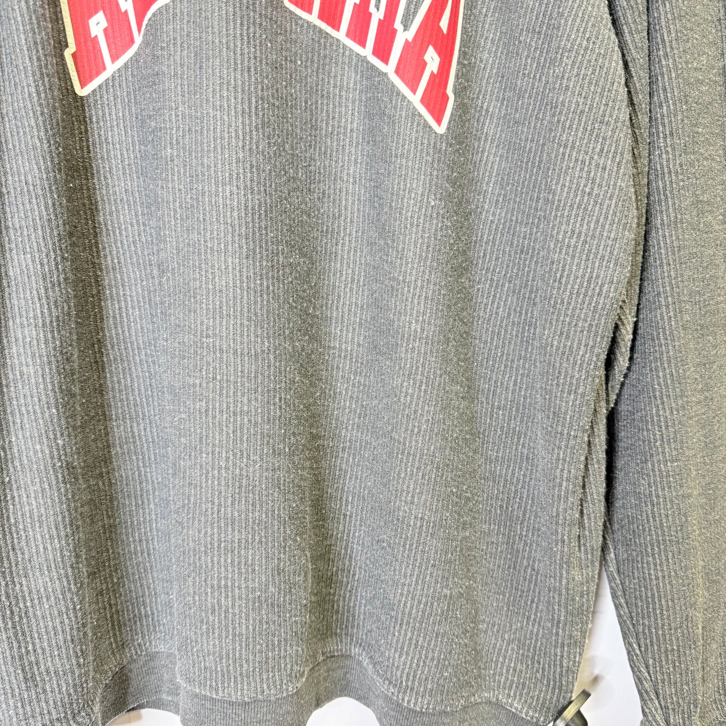Sweatshirt Crewneck By Clothes Mentor In Grey, Size: L