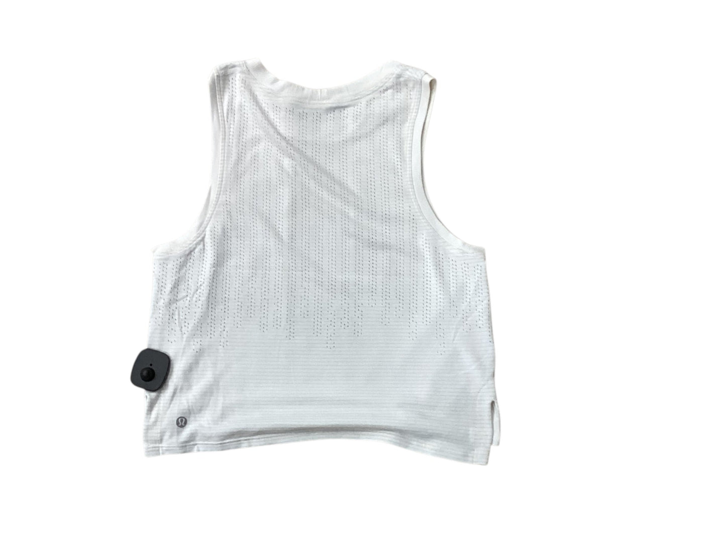 Athletic Tank Top By Lululemon In White, Size:S