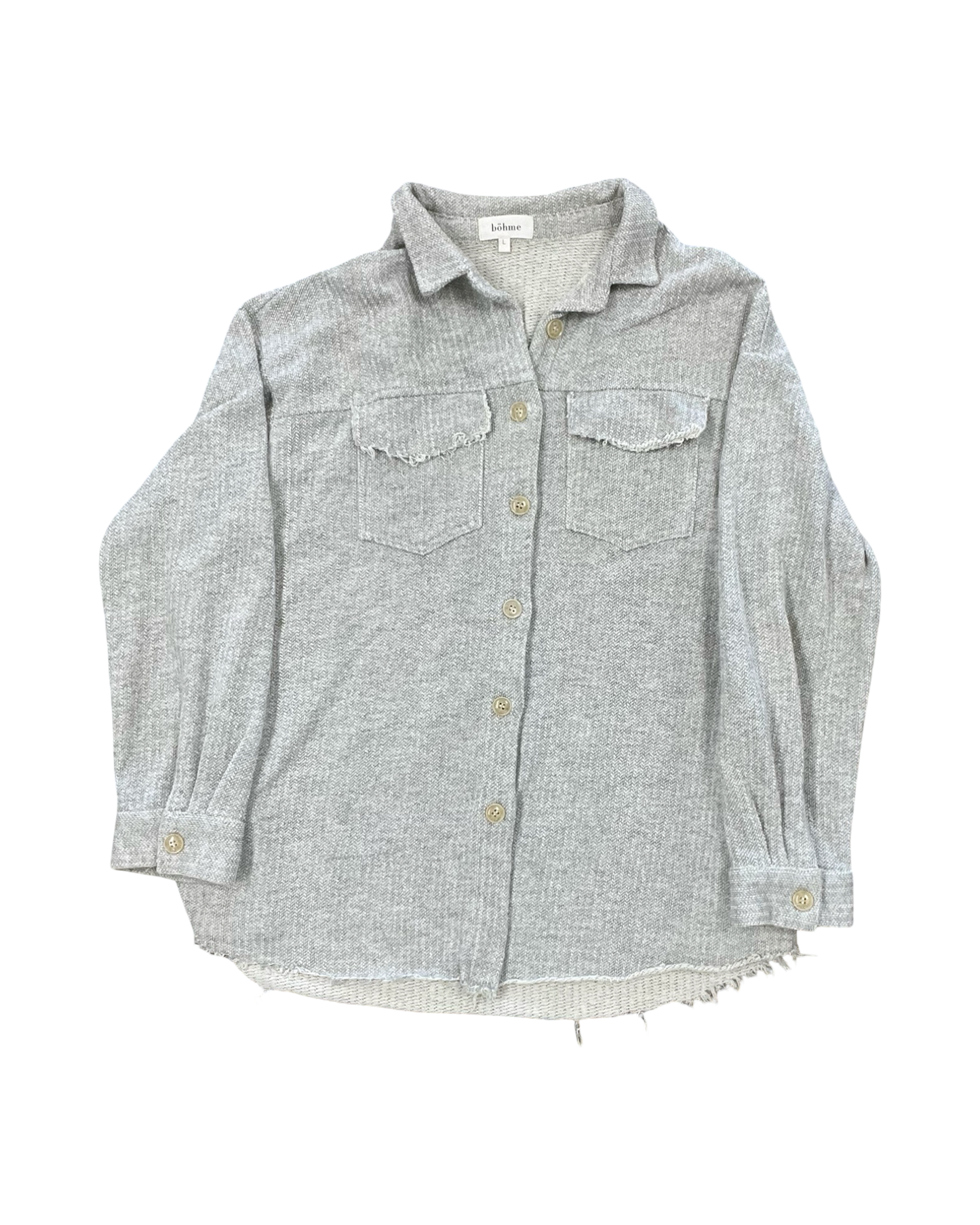 Jacket Other By Bohme In Grey, Size:L