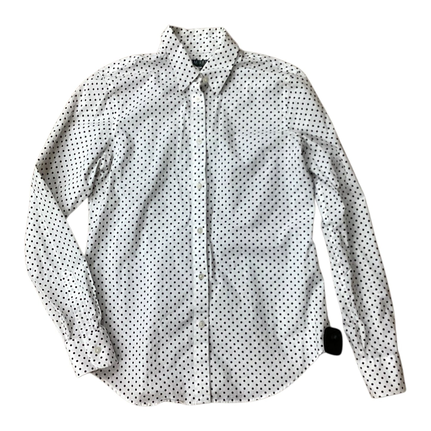 Top Ls By Lauren By Ralph Lauren In Polkadot Pattern, Size:S