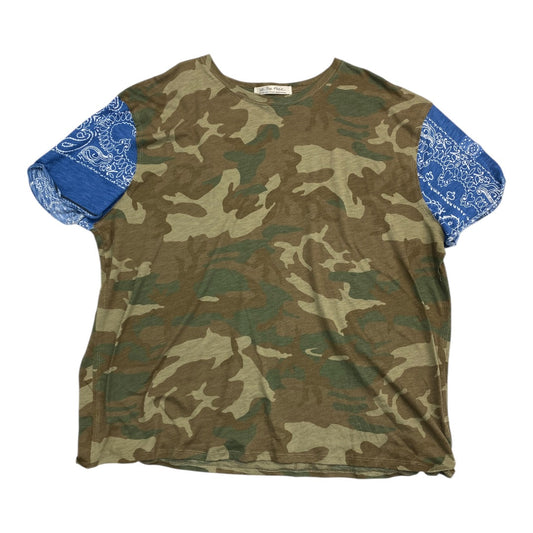 Top Ss By We The Free In Camouflage Print, Size:M