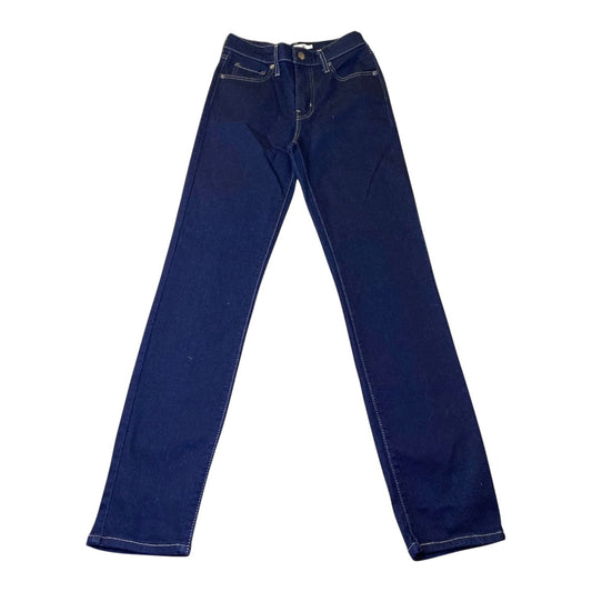 Jeans Skinny By Levis In Blue Denim, Size:2