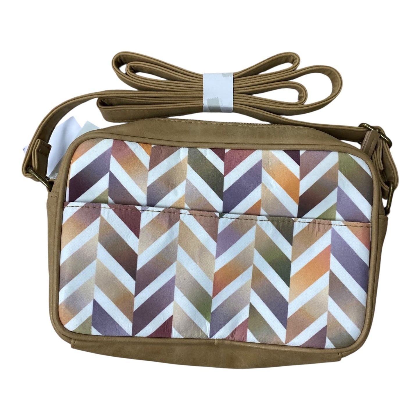 Crossbody By Donna Sharp In Tan, Size:Medium