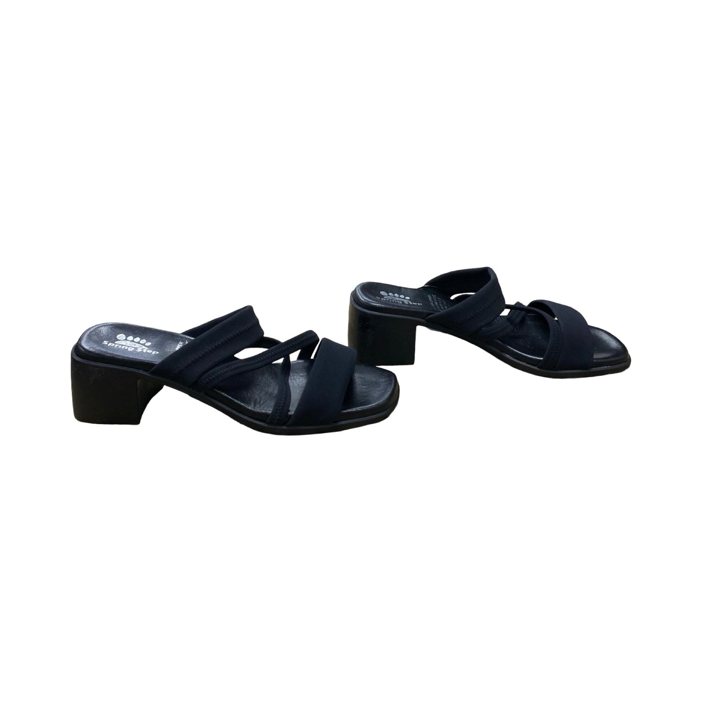 Shoes Heels Block By Spring Step In Black, Size:9