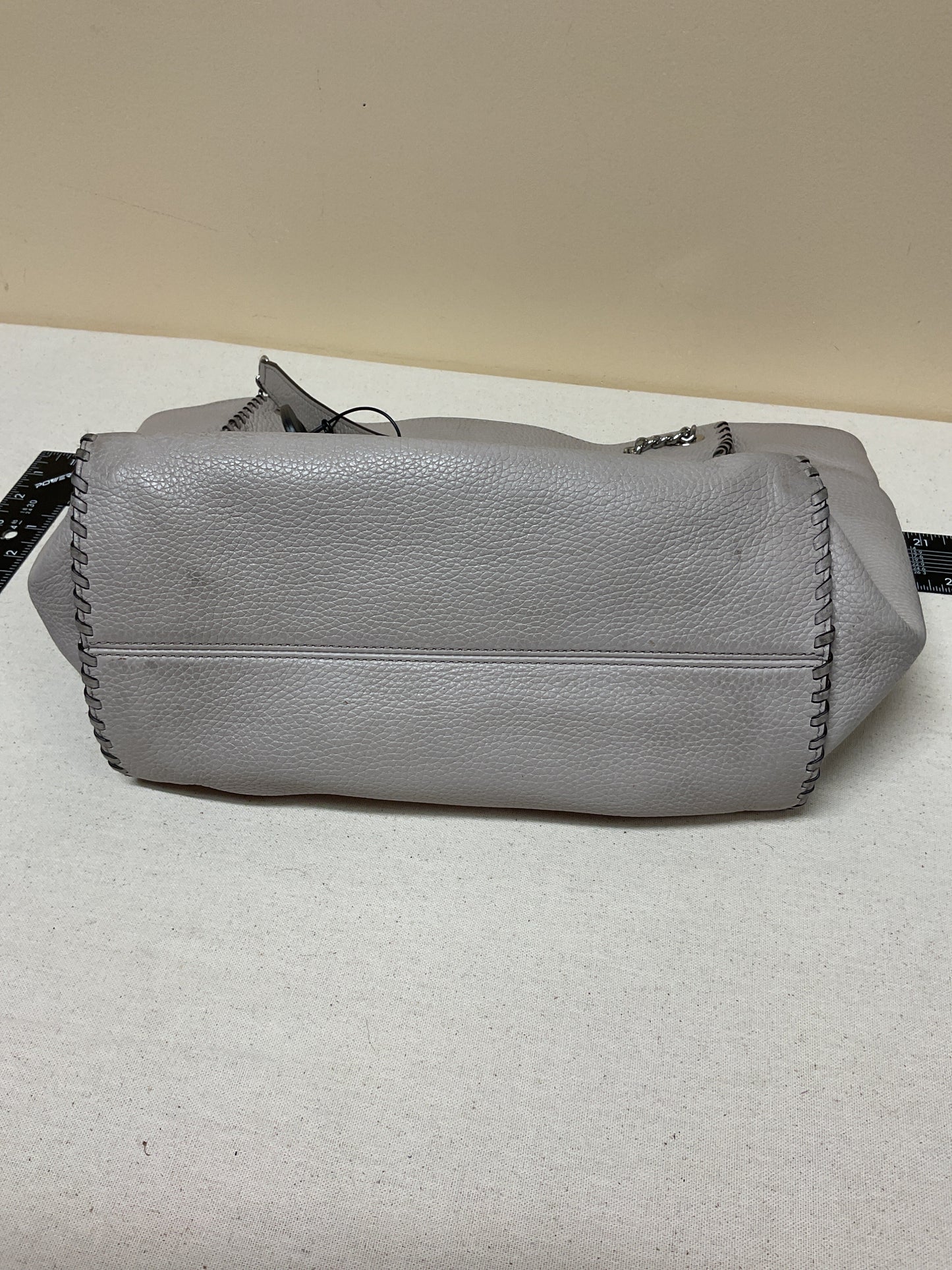 Handbag Designer By Michael Kors In Grey, Size:Large
