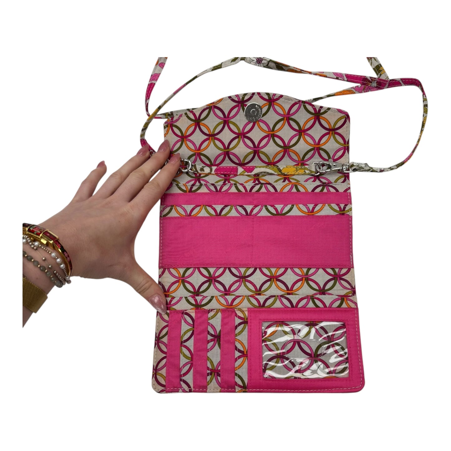 Crossbody By Vera Bradley In Floral Print, Size:Small