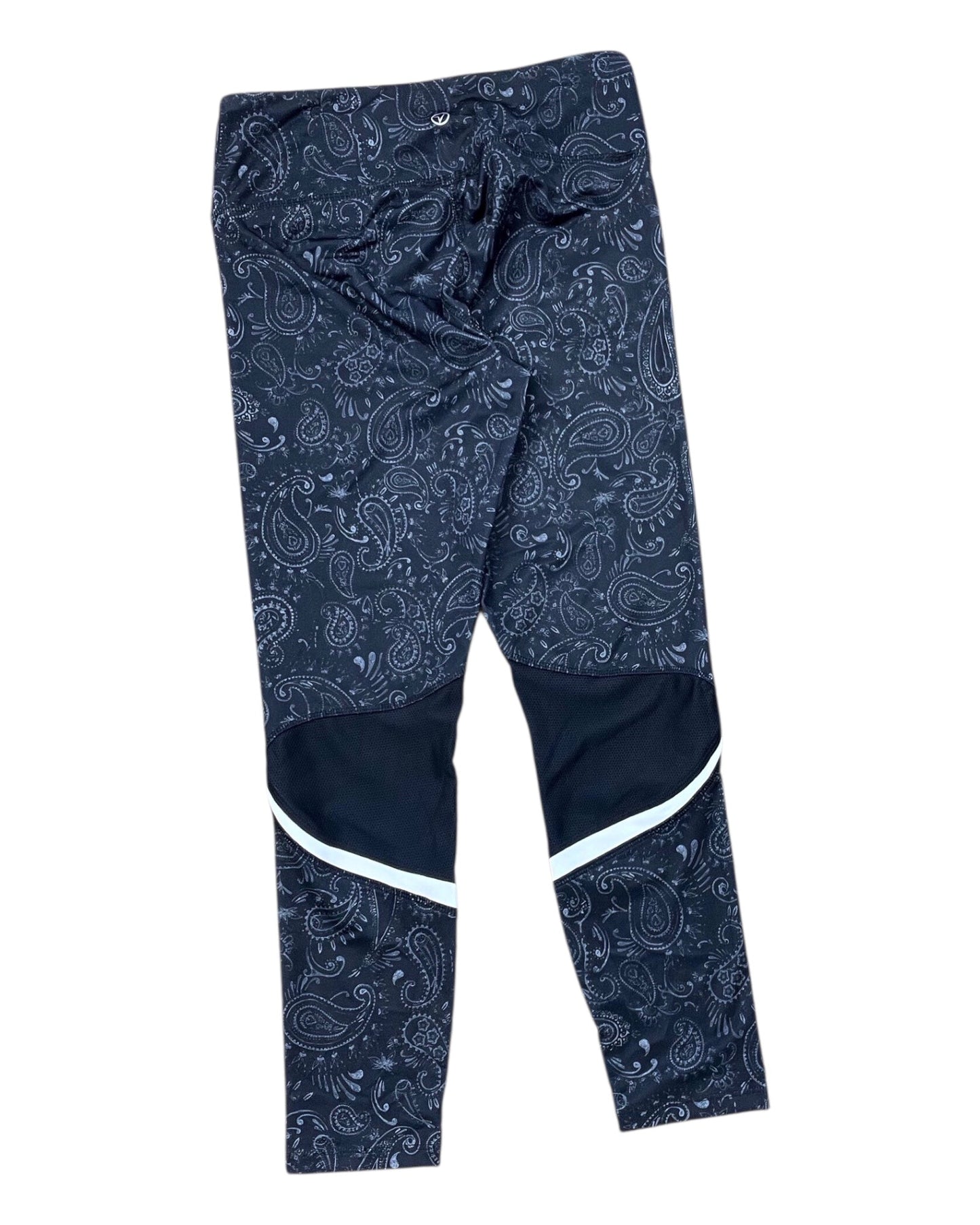 Athletic Leggings By Athletica In Black & White, Size:M