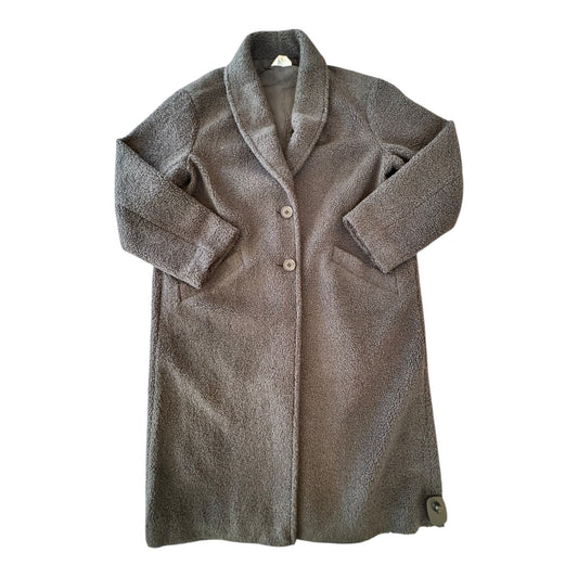 Coat Faux Fur & Sherpa By Splendid In Grey, Size:S
