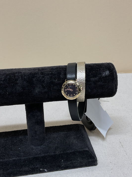 Watch Designer By Marc By Marc Jacobs In Black & Gold