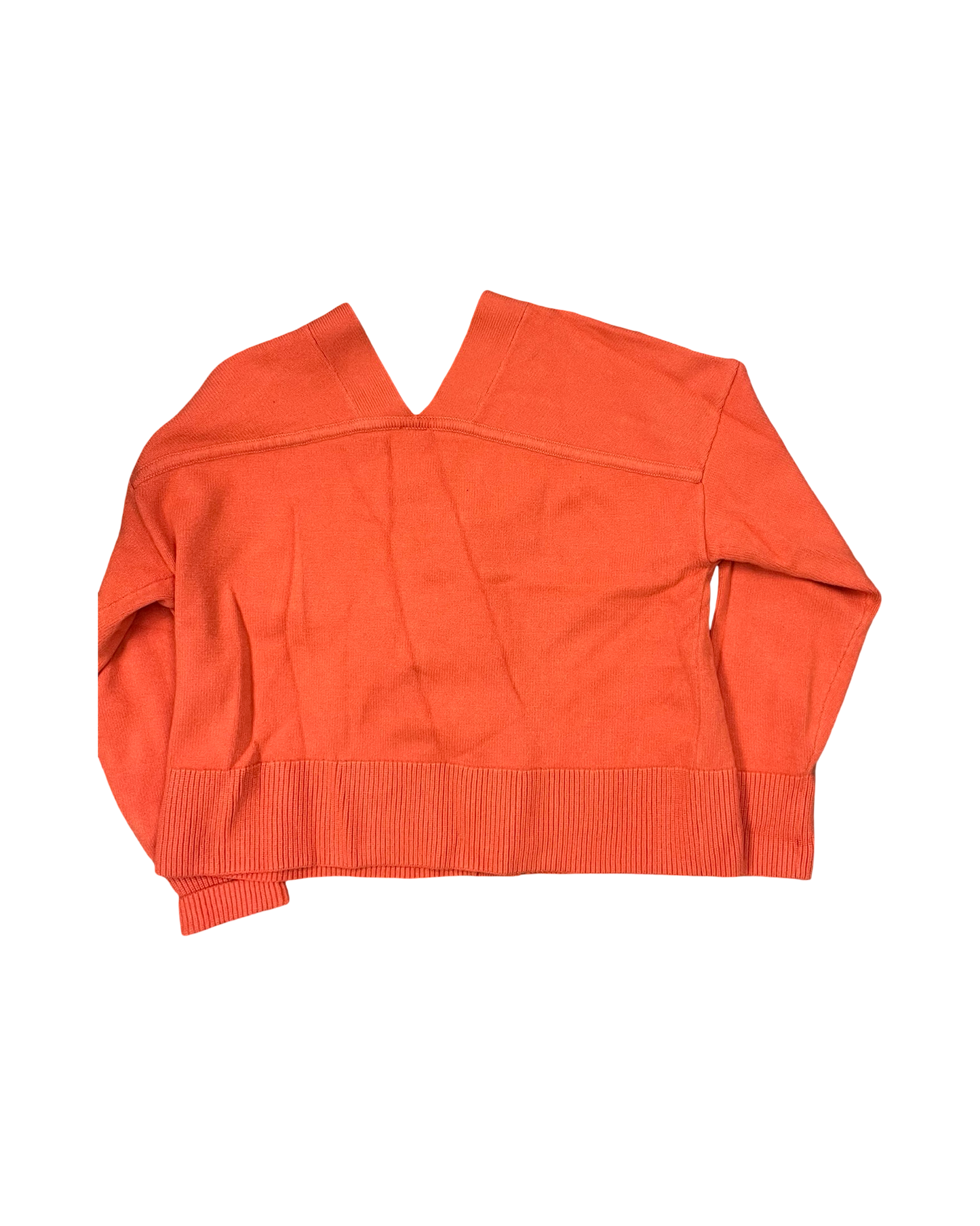 Sweater Cardigan By Cabi In Orange, Size:L