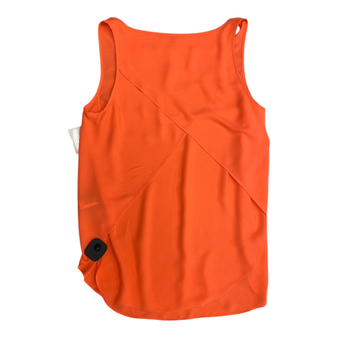 Top Sleeveless By Banana Republic In Orange, Size:S