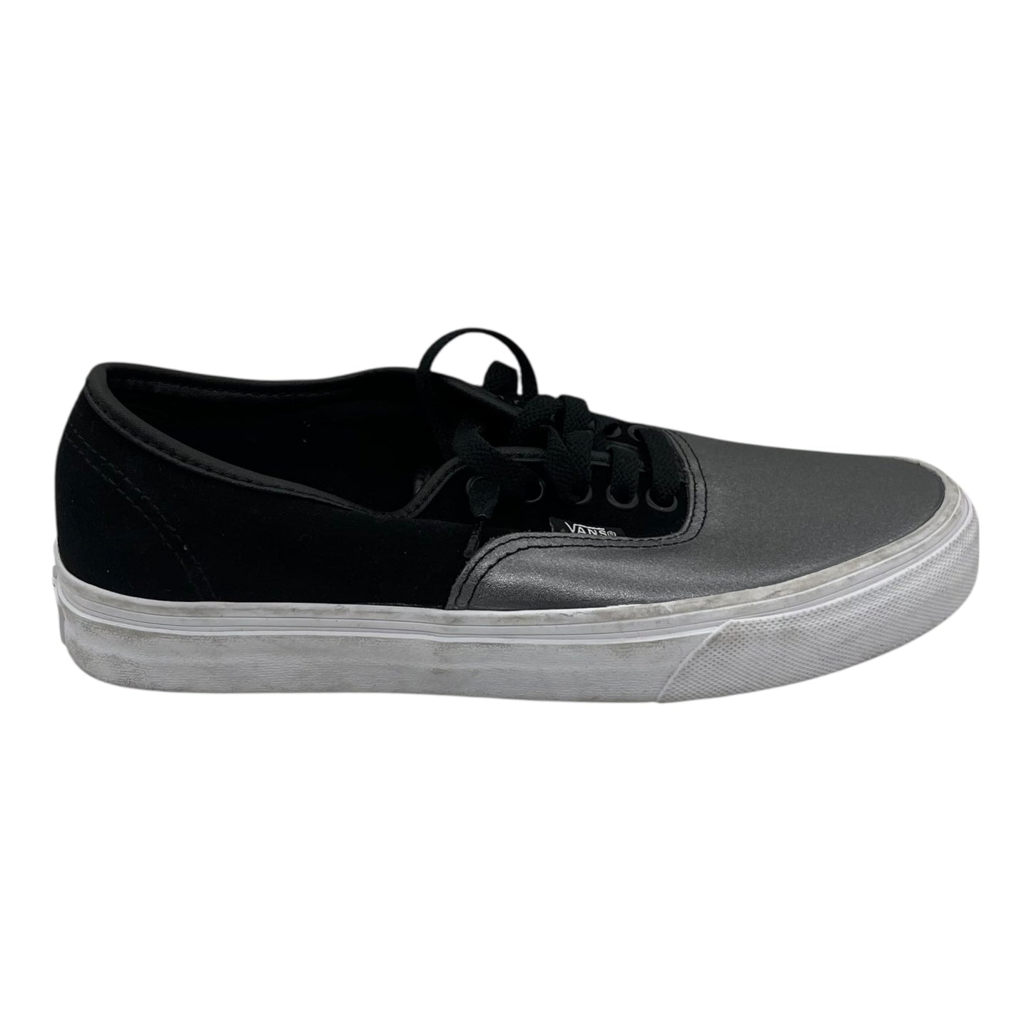Shoes Sneakers By Vans In Black & Grey, Size:8.5