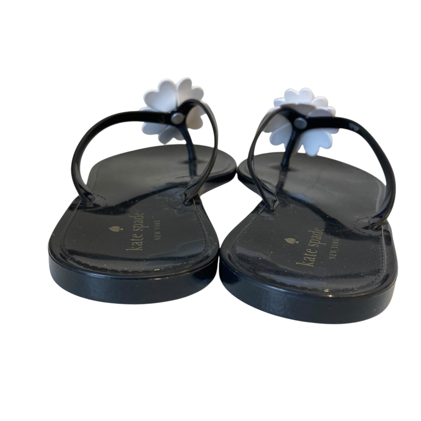 Sandals Designer By Kate Spade In Black, Size:6