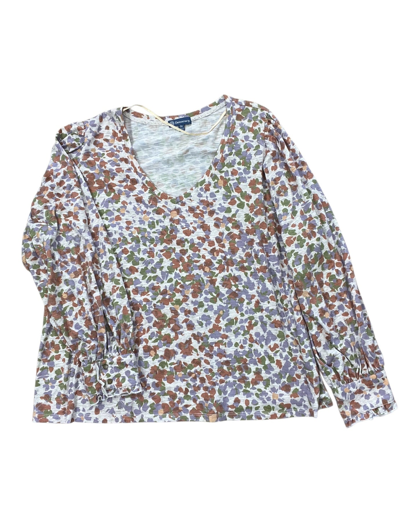 Top Ls By Democracy In Cream, Size:3X