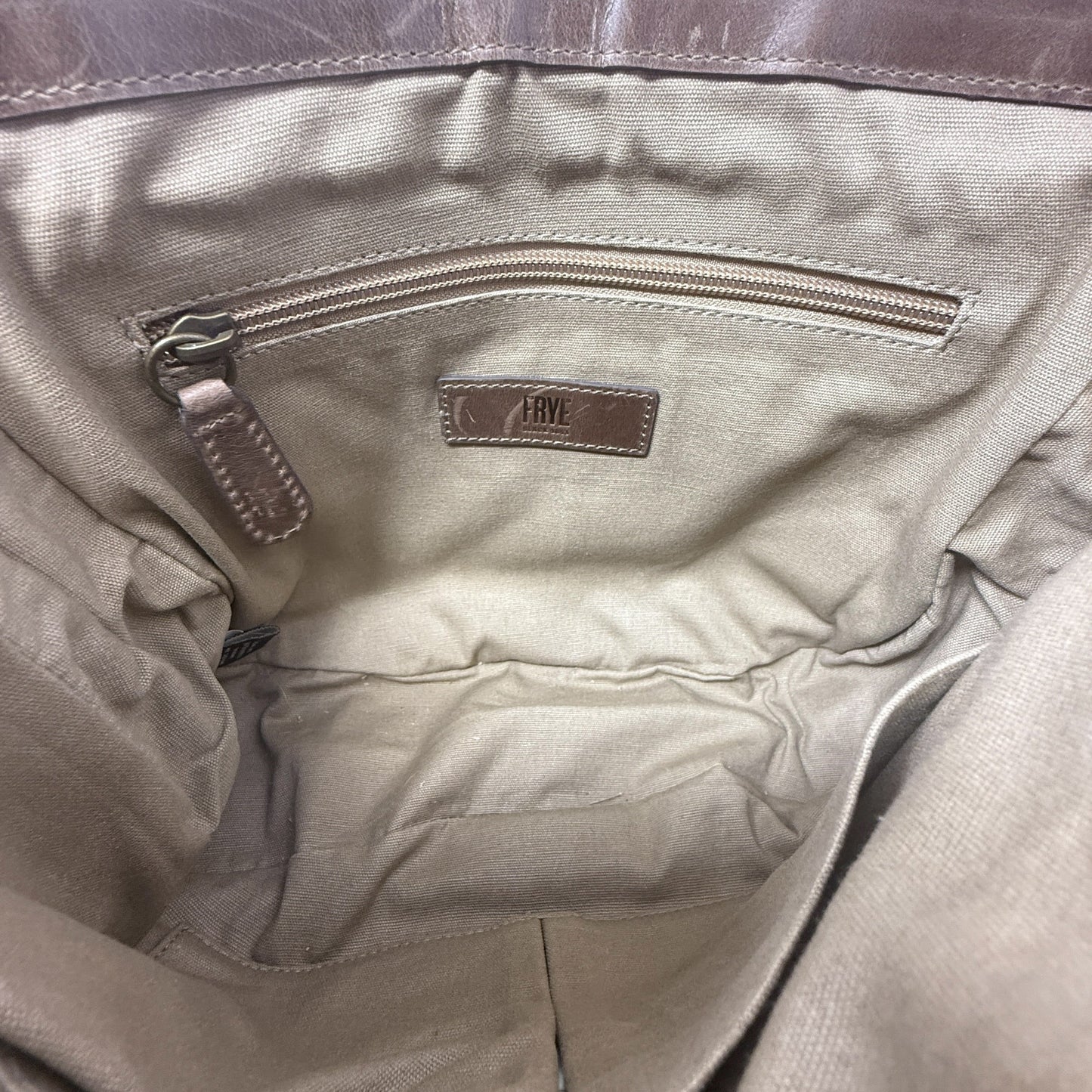 Farrah Flap Shoulder Bag Designer By Frye, Size: Medium