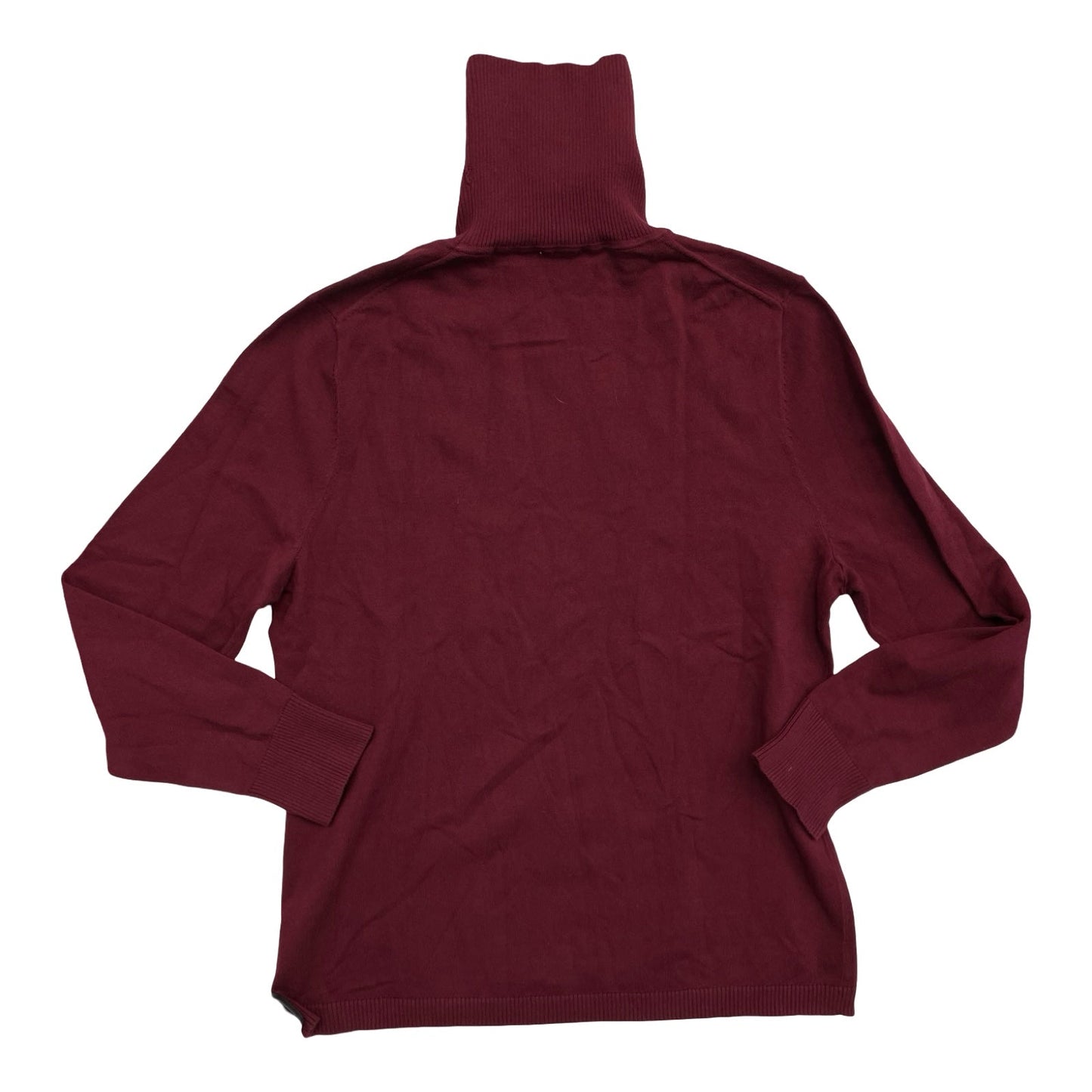 Sweater By Talbots In Maroon, Size:Xl