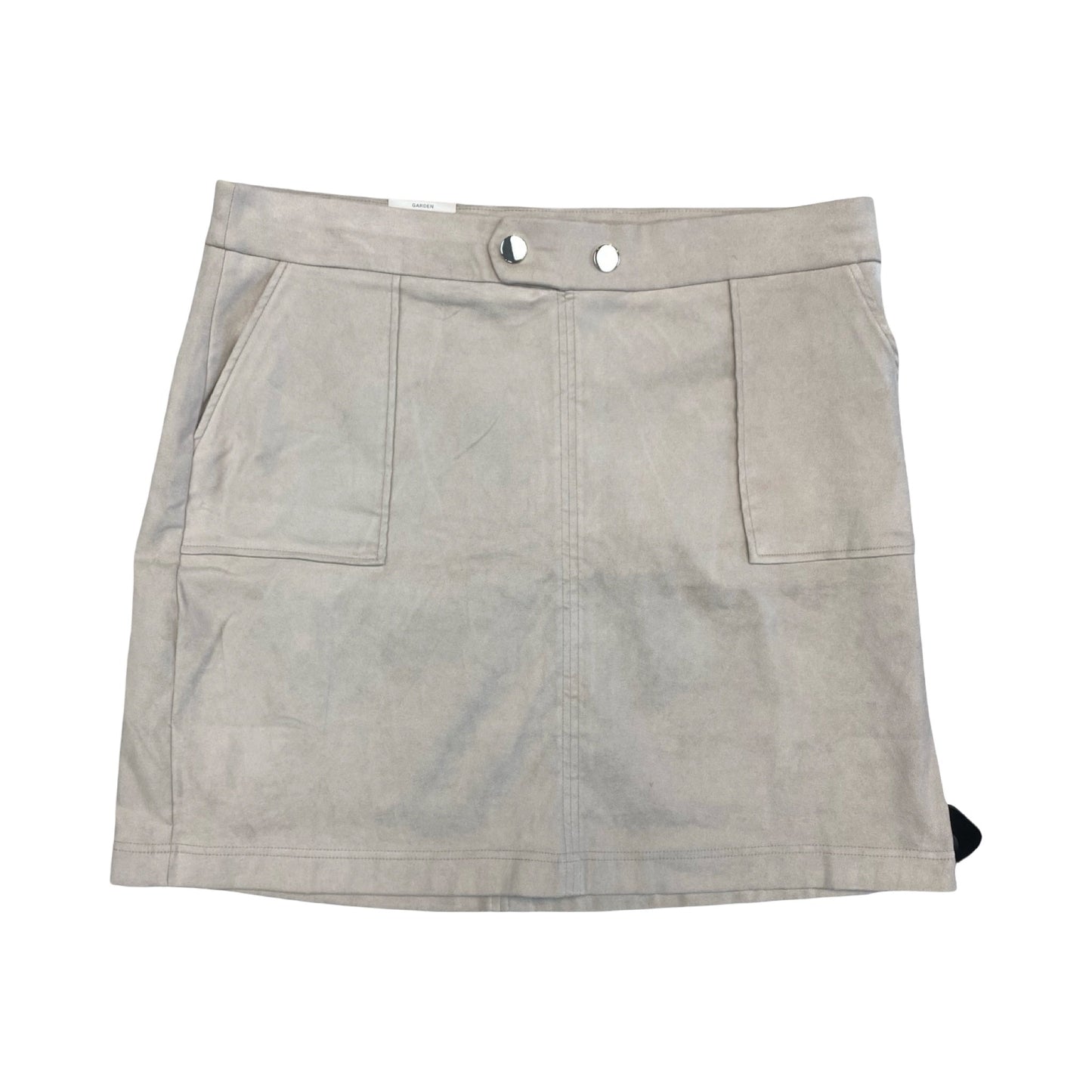 Skirt Mini & Short By Inc In Tan, Size:2X