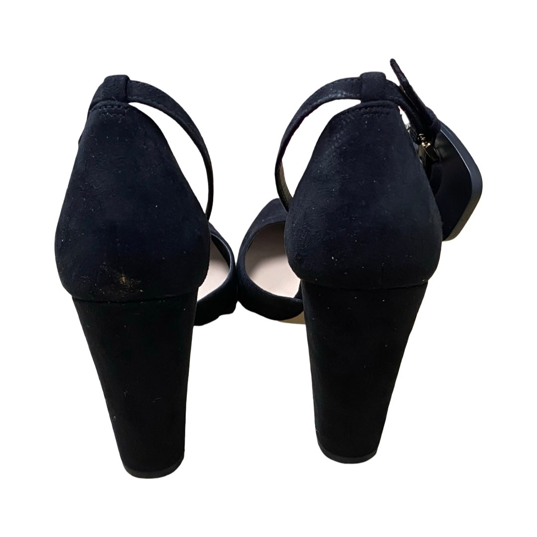 Shoes Heels Block By Aldo In Black, Size:8