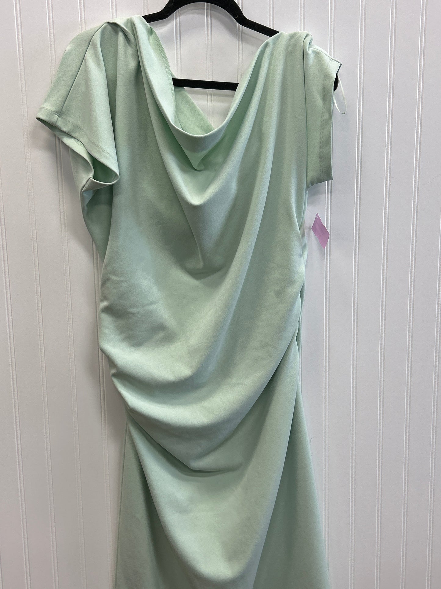 Dress Casual Maxi By Gibson And Latimer In Green, Size:1X