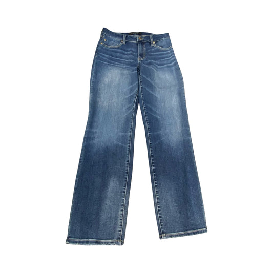 Jeans Straight By Liverpool In Blue, Size:6