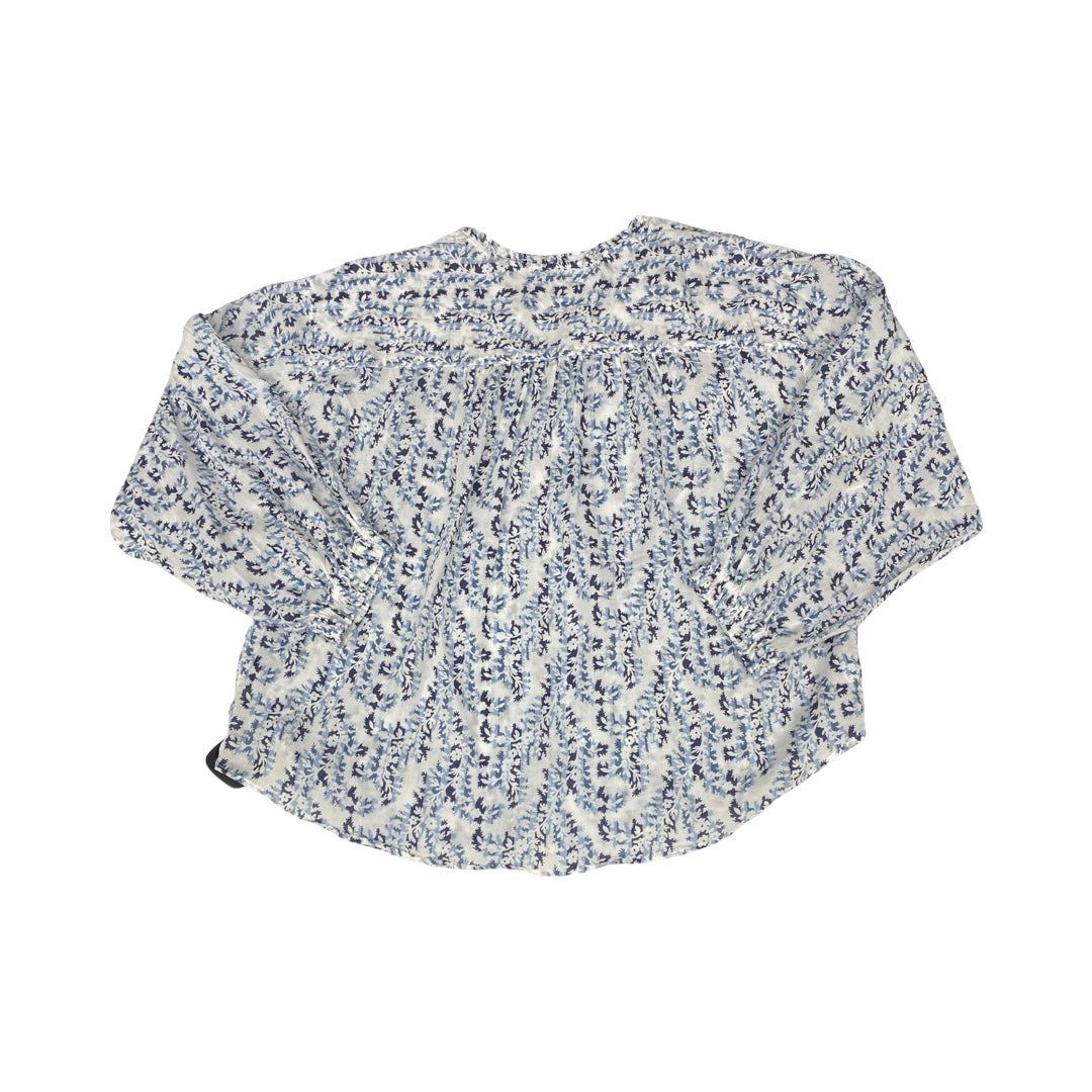Top Ls By Loft In Striped Pattern, Size:L