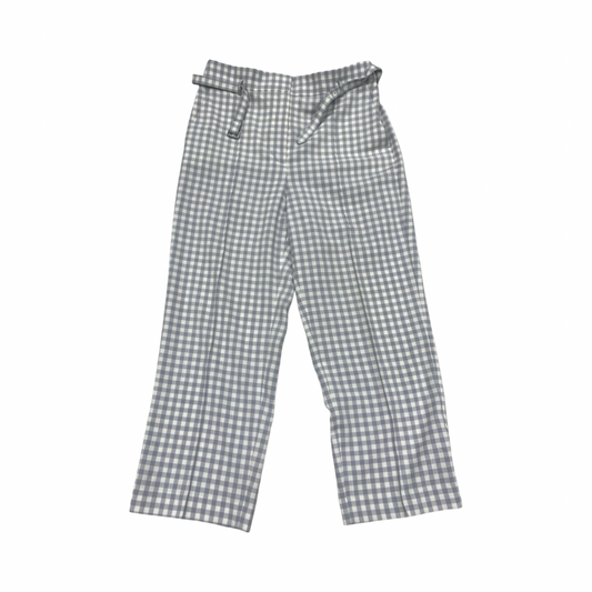 Pants Dress By Ann Taylor In Checkered Pattern, Size:12