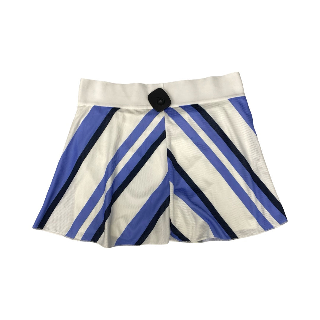 Athletic Skirt By Nike In Blue & White, Size:S