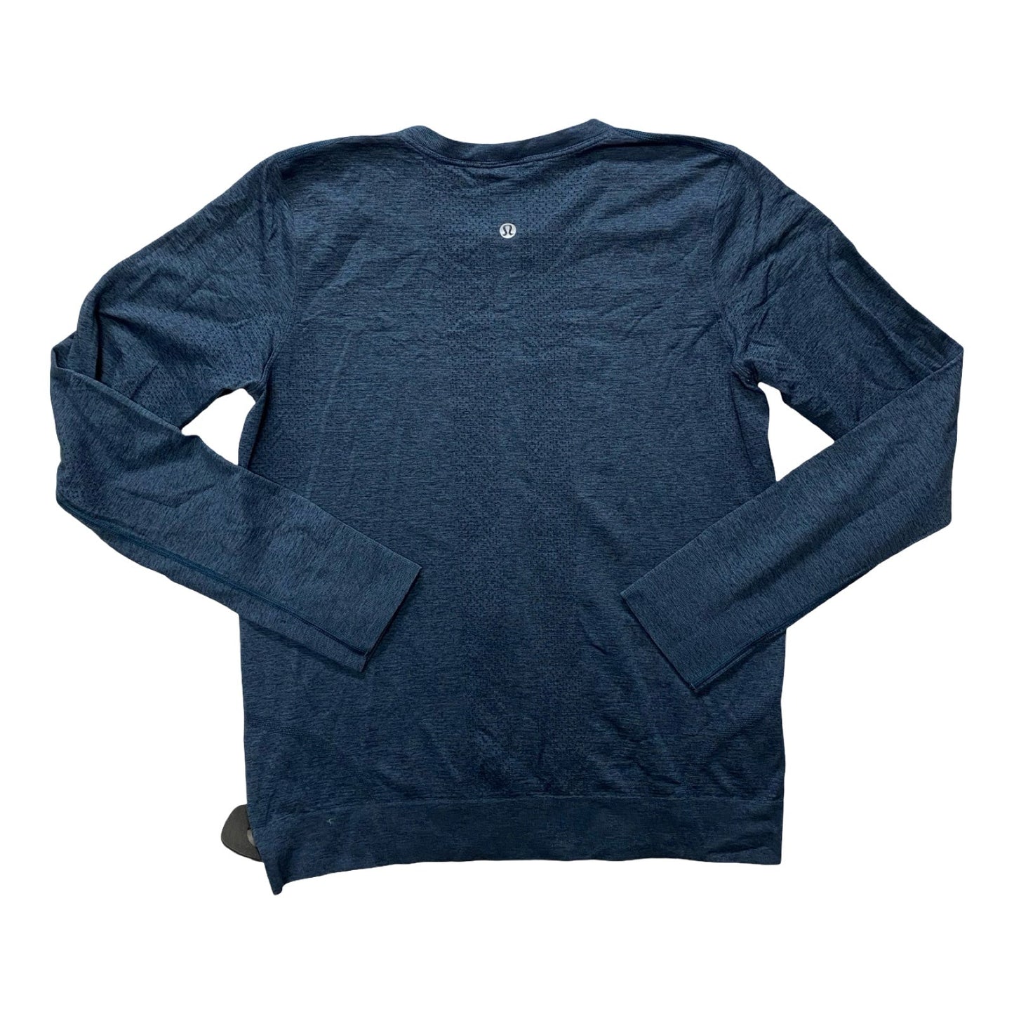 Athletic Top Ls Collar By Lululemon In Navy, Size:S