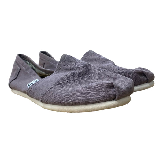 Shoes Flats By Toms In Brown, Size:9.5